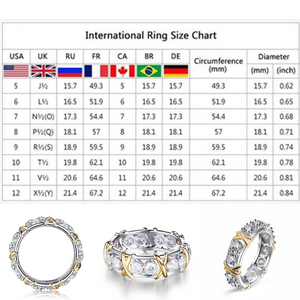 Magnetic Zircon Shaping CROSS FULL MOISSANITE DIAMOND RING（Limited time discount 🔥 last day）