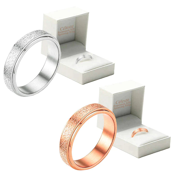 Céleste Potassium ION Spinner Ring（Limited time discount 🔥 last day）