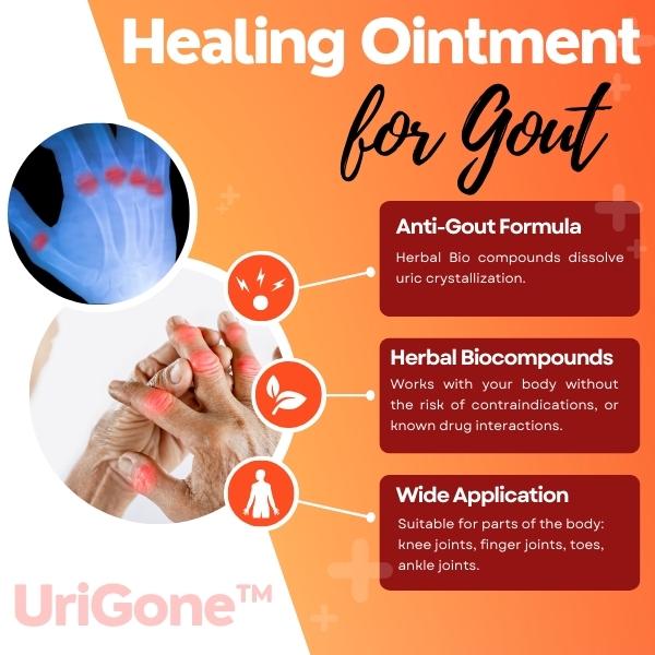 Limited Time Discount 🔥 UriGone™ Healing Ointment for Gout